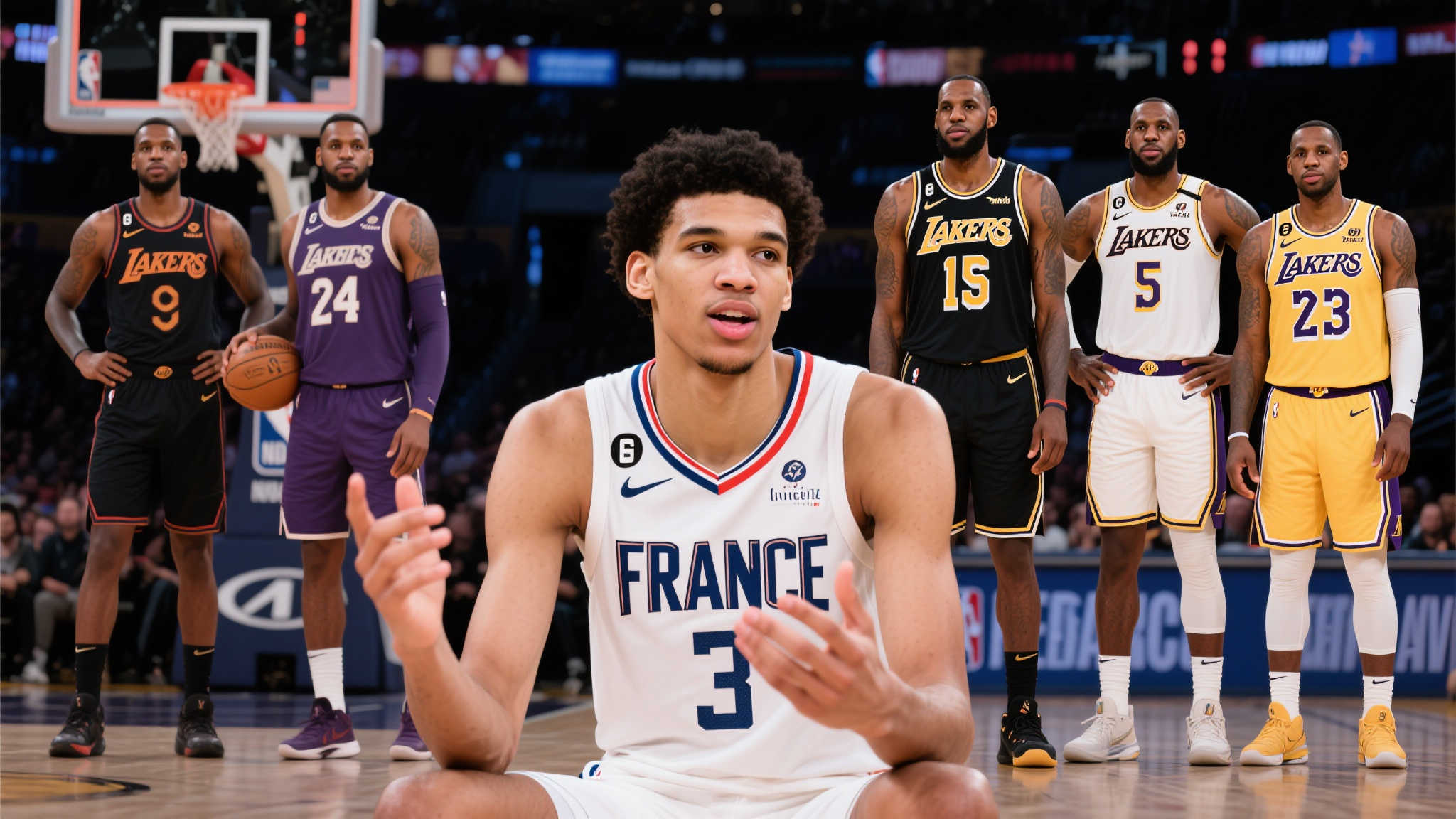 文班亚马畅谈心目中NBA五大传奇球星